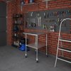 Amgood 30x30 Rolling Prep Table with Stainless Steel Top AMG WT-3030-WHEELS